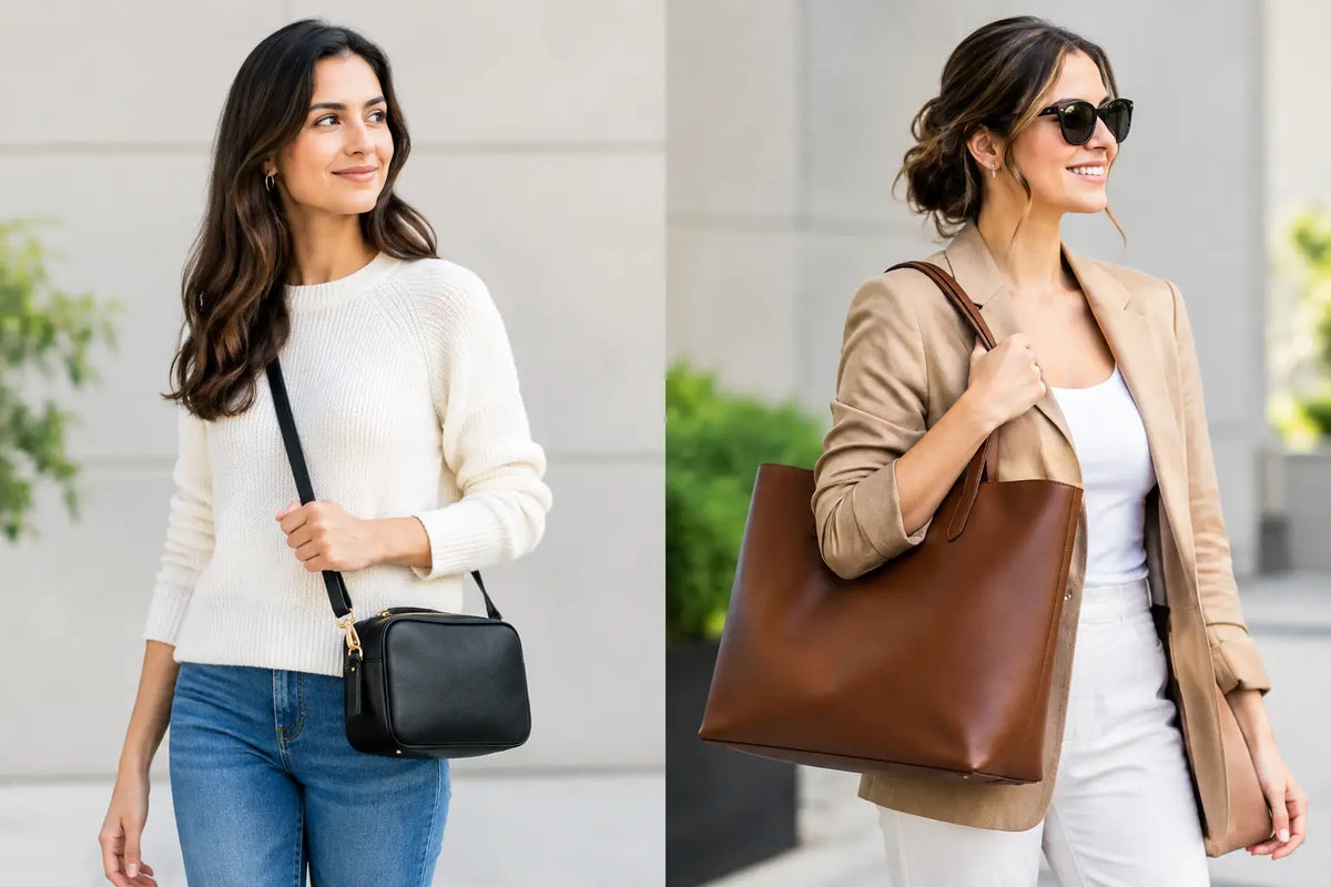 Crossbody Bags vs Totes: Which Fits Your Day?