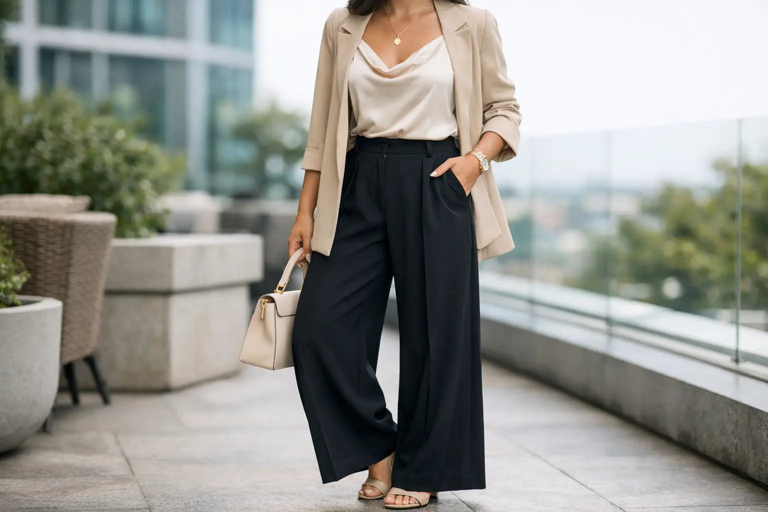 Tops for Wide Leg Pants That Make the Look