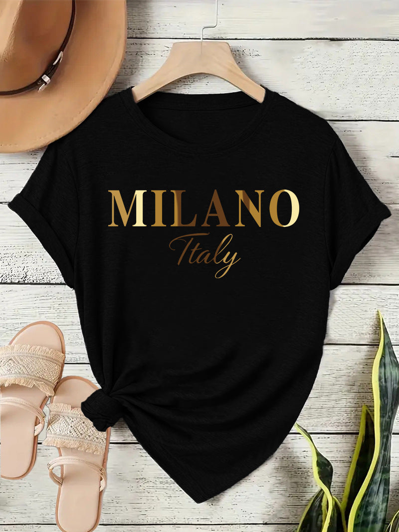 Women's Milano Print Short-Sleeve T-Shirt