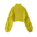 Slim Crop Pullover Sweater