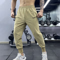 Men's Lightweight Quick-Dry Cuffed Sweatpants — Loose Sporty Training Pants