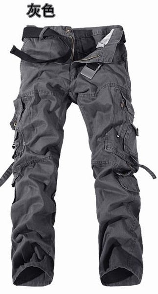 Men's Multi-Pocket Military Cargo Pants