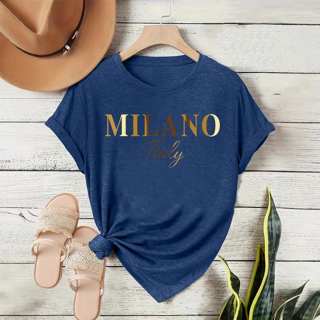 Women's Milano Print Short-Sleeve T-Shirt