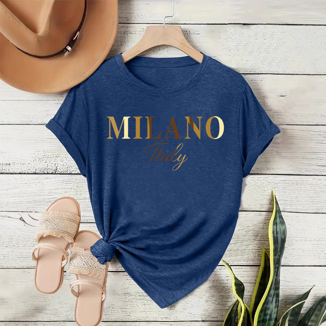 Women's Milano Print Short-Sleeve T-Shirt
