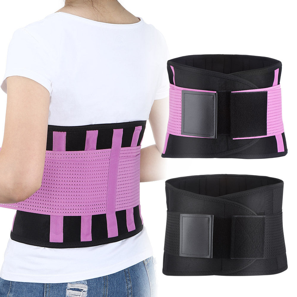 Breathable Elastic Abdominal Support Belt – Core & Back Training
