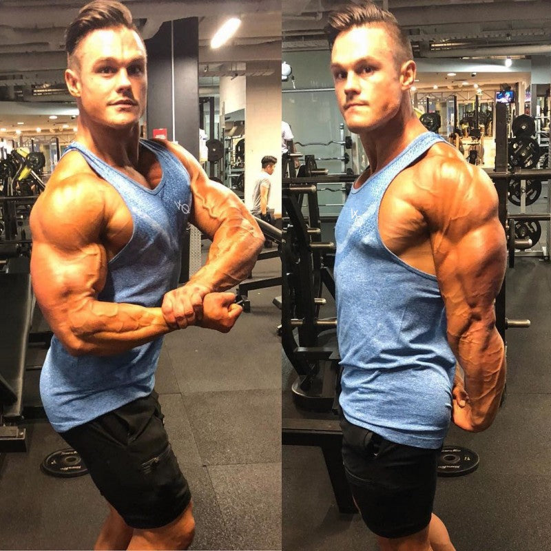 Men's Sleeveless Fitness Vest Tank Top