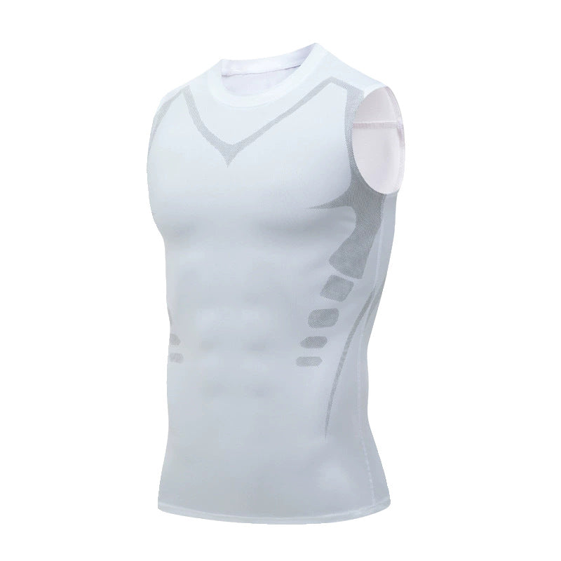 Men's Quick-Dry Sleeveless Running Vest — Breathable Fitness Tank Top