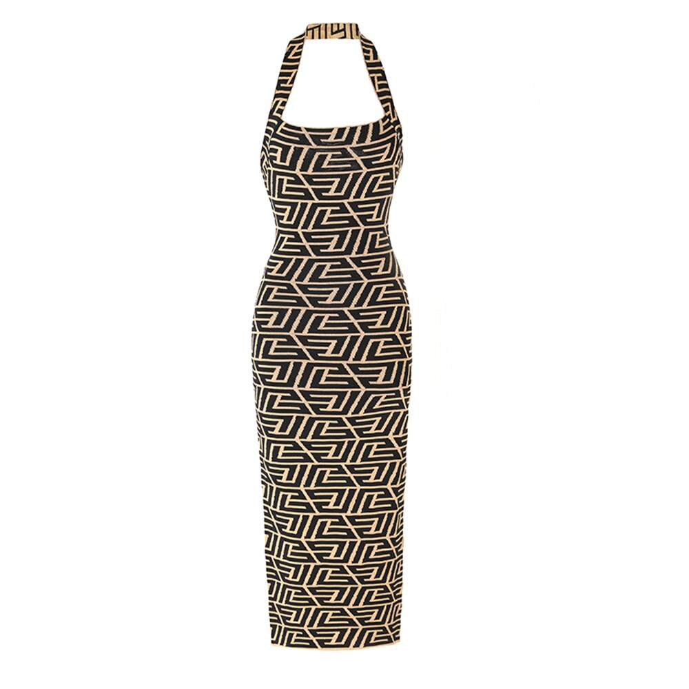 Women's Sleeveless Square Neck Smocked Slim Dress