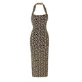 Women's Sleeveless Square Neck Smocked Slim Dress