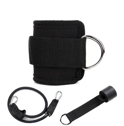 Resistance Bands with Ankle Straps – Booty, Leg & Thigh Training Set