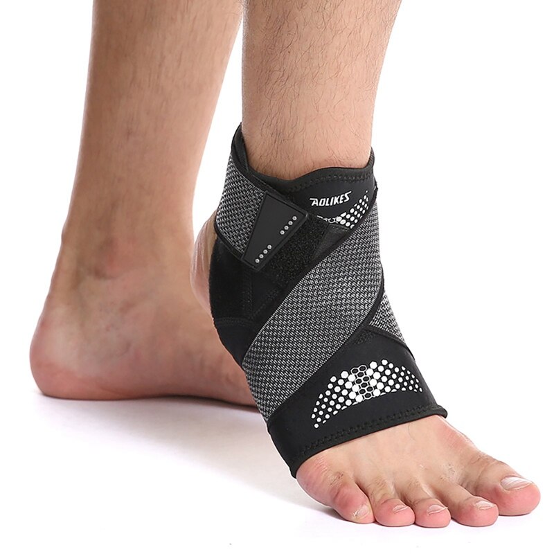 Adjustable Ankle Brace & Support Wrap – Anti-Sprain Compression with Strap