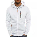 Men's Jacquard Sports Hoodie — Fitness & Leisure Cardigan Jacket