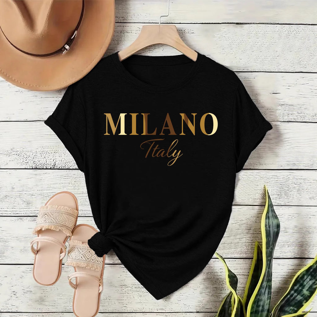 Women's Milano Print Short-Sleeve T-Shirt