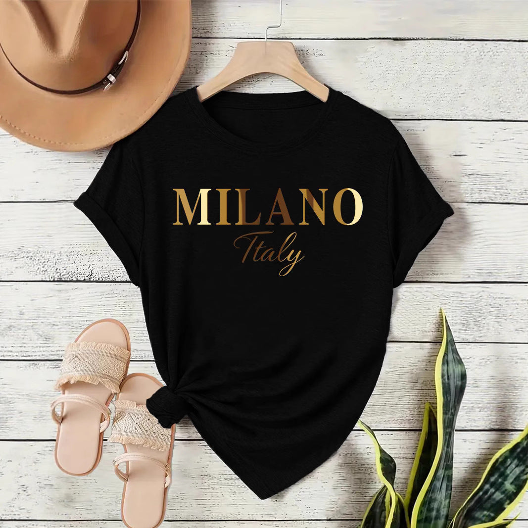 Women's Milano Print Short-Sleeve T-Shirt