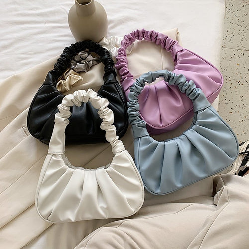 Candy Color Hobo Tote Bag
