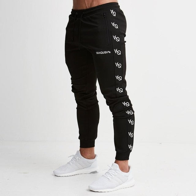 Men's Bodybuilding Fitness Joggers — Quick-Dry Gym Training Sweatpants