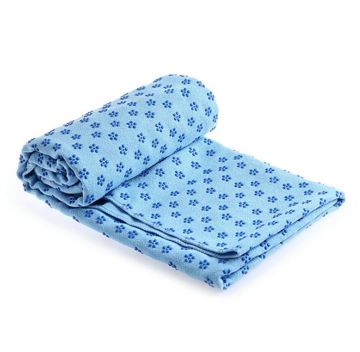 Non-Slip Yoga Mat Cover Towel – 183x63cm, 10 Colours
