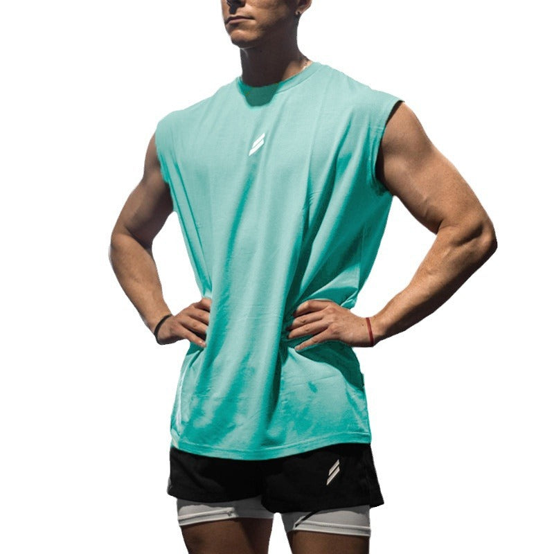 Men's Loose Oversized Mesh Fitness Vest — Quick-Dry Running & Training Tank Top