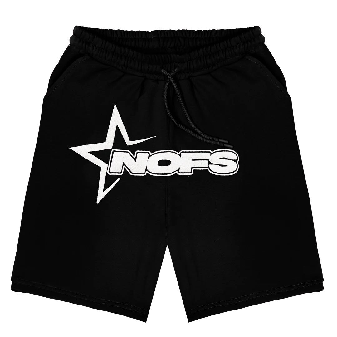 Men's Street Hip Hop Letter Print T-Shirt & Shorts Set