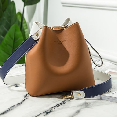 Large Capacity PU Leather Messenger Bag