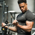 Men's Slim Fit Quick-Dry Short-Sleeve Sports T-Shirt