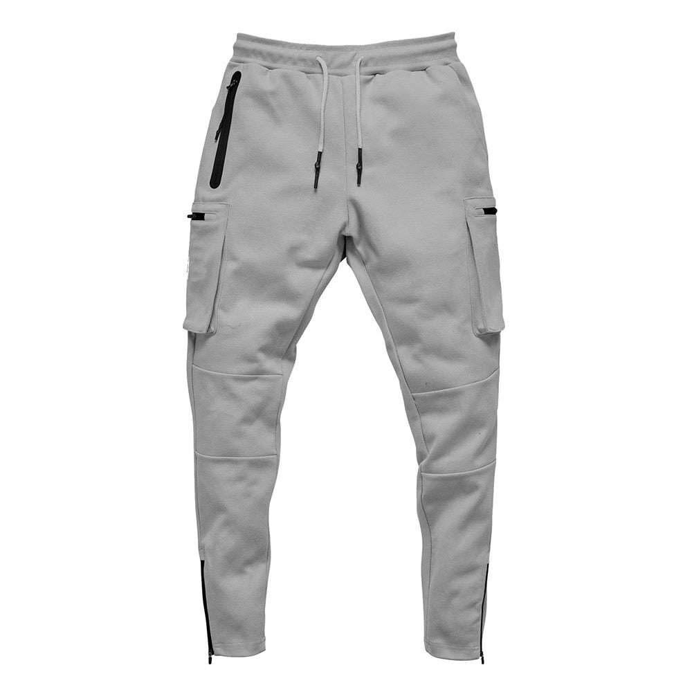 Men's Colour-Block Military Jogger Sweatpants