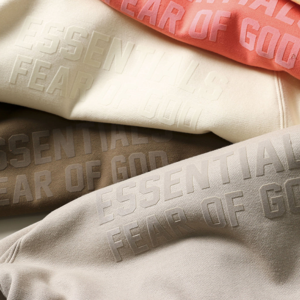 Double Row Flocked Letter Print Raglan Hoodie