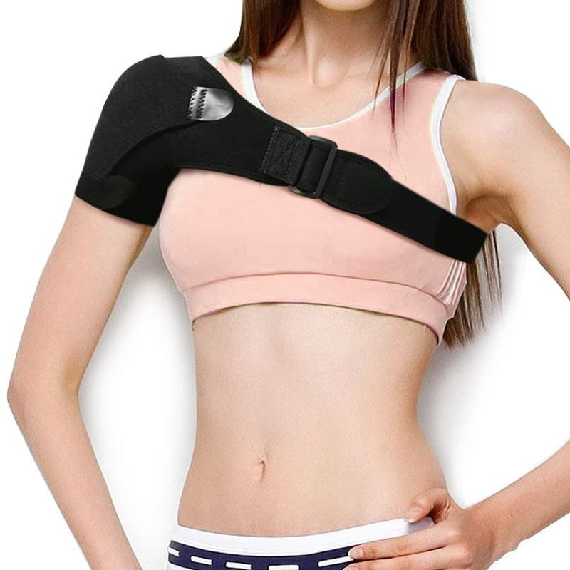 Adjustable Shoulder Brace & Compression Support – Anti-Strain Sports Protection
