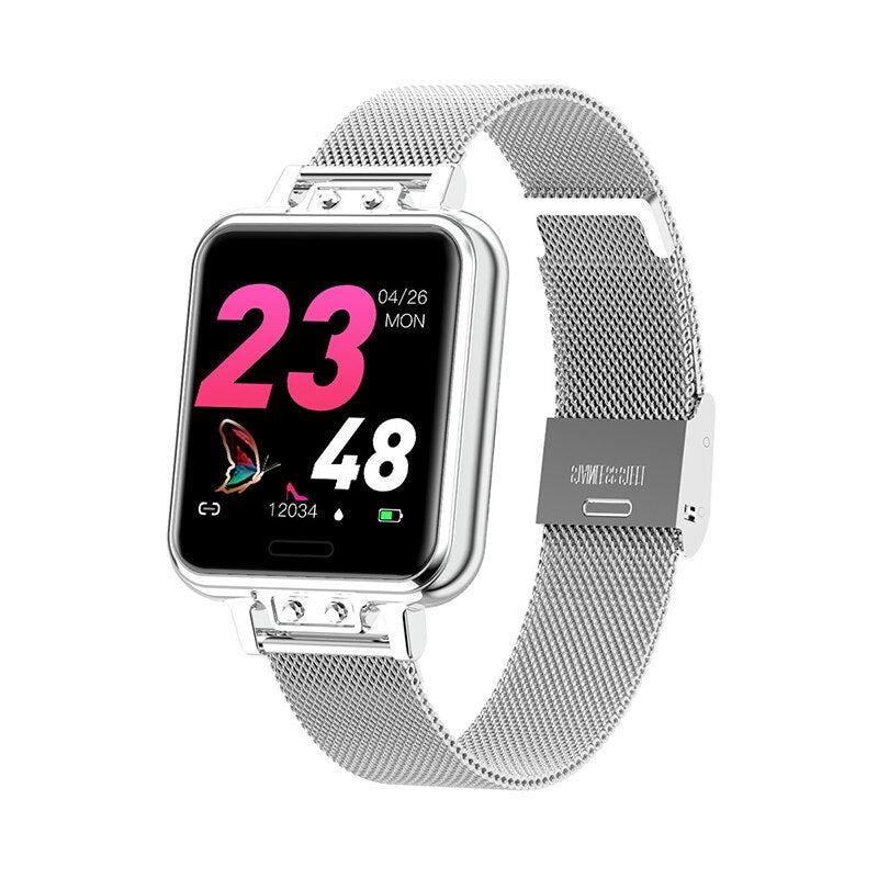 Women's Smart Watch – Heart Rate & Menstrual Cycle Fitness Tracker