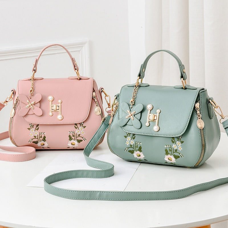 Women's PU Leather Bucket Shoulder Bag