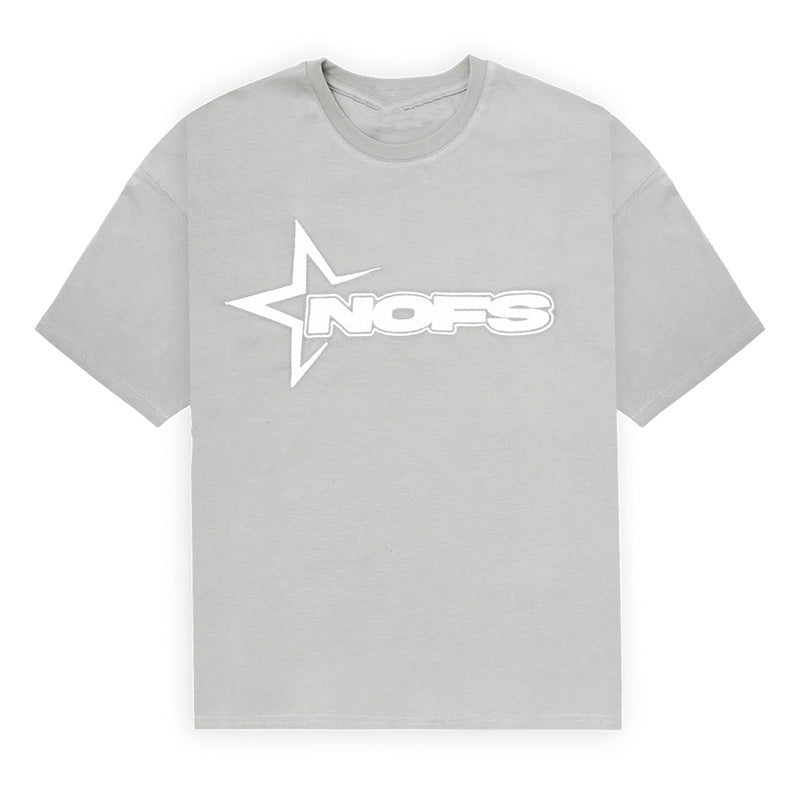 Men's Street Hip Hop Letter Print T-Shirt & Shorts Set