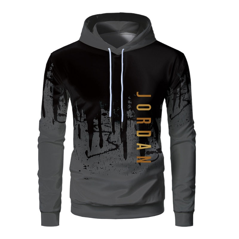 Men's Hooded Tracksuit Two-Piece Set