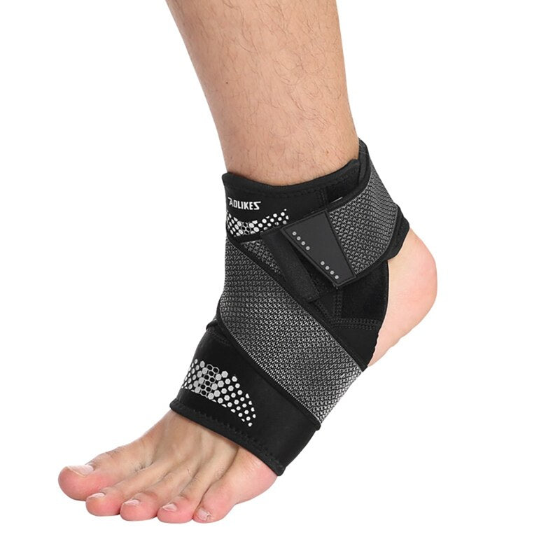 Adjustable Ankle Brace & Support Wrap – Anti-Sprain Compression with Strap