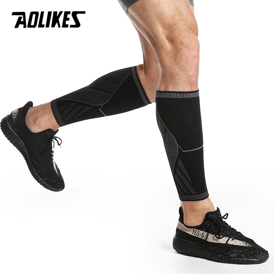 Compression Calf Sleeve – Basketball, Running & Cycling Leg Support