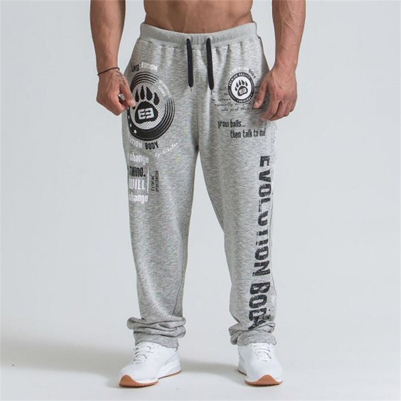Men's Cotton Soft Harem Jogger Sweatpants – Gym Training Running Pants