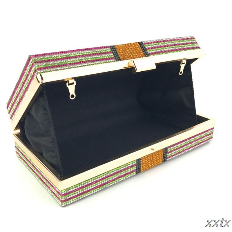 Rhinestone Money Stack Clutch