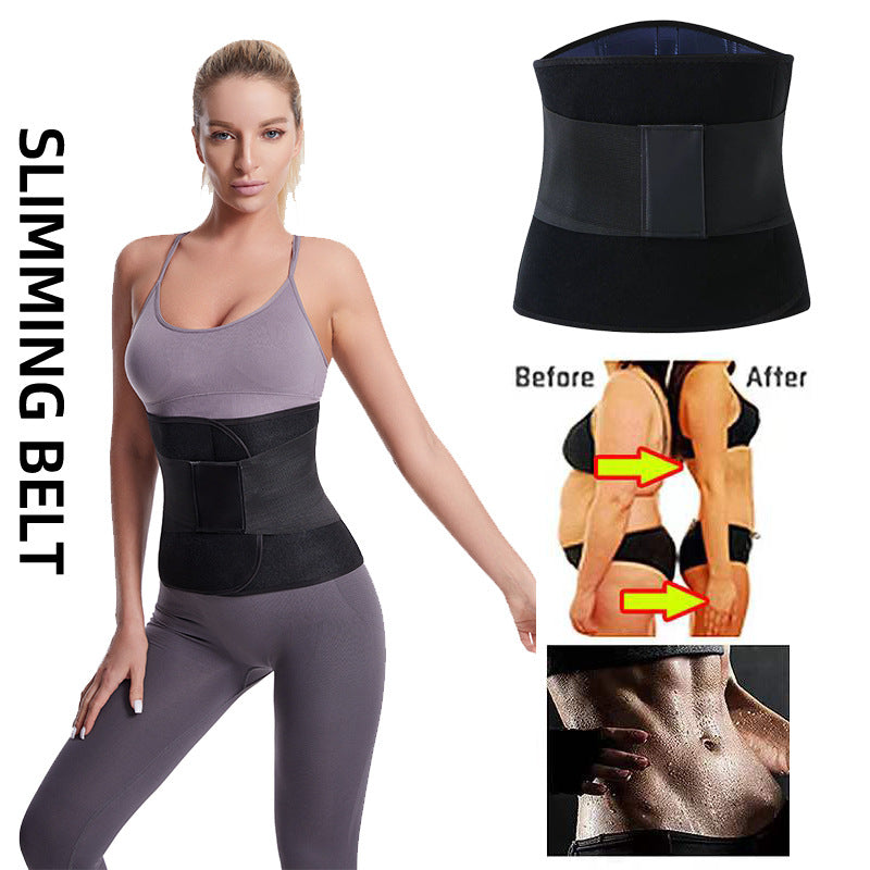 Fitness Compression Waist Belt – Sweating Corset & Body Shaping Support
