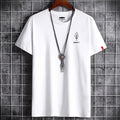 Men's Oversized Leaf Print Graphic T-Shirt – Cotton Casual Tee S–6XL