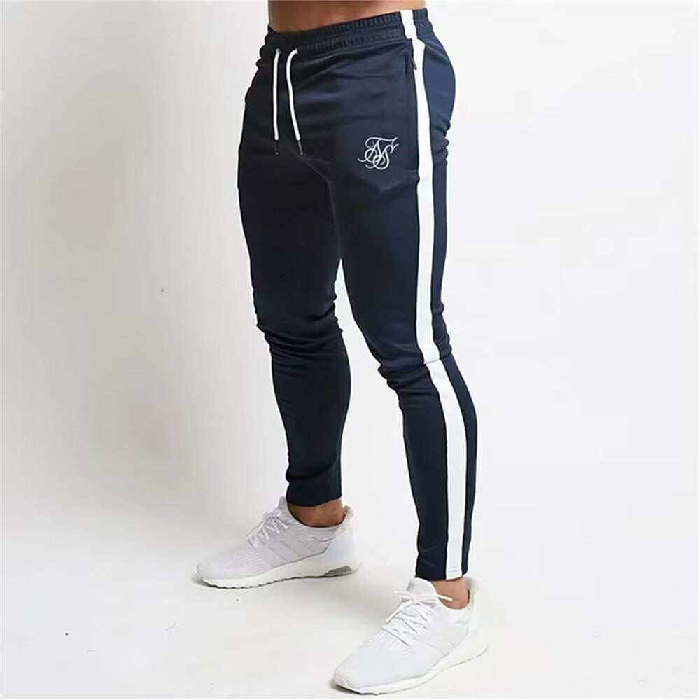 Men's Slim Fit Ankle Strap Fitness Pants