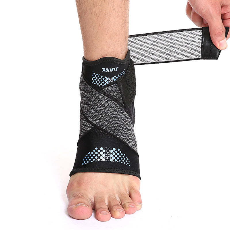 Adjustable Ankle Brace & Support Wrap – Anti-Sprain Compression with Strap