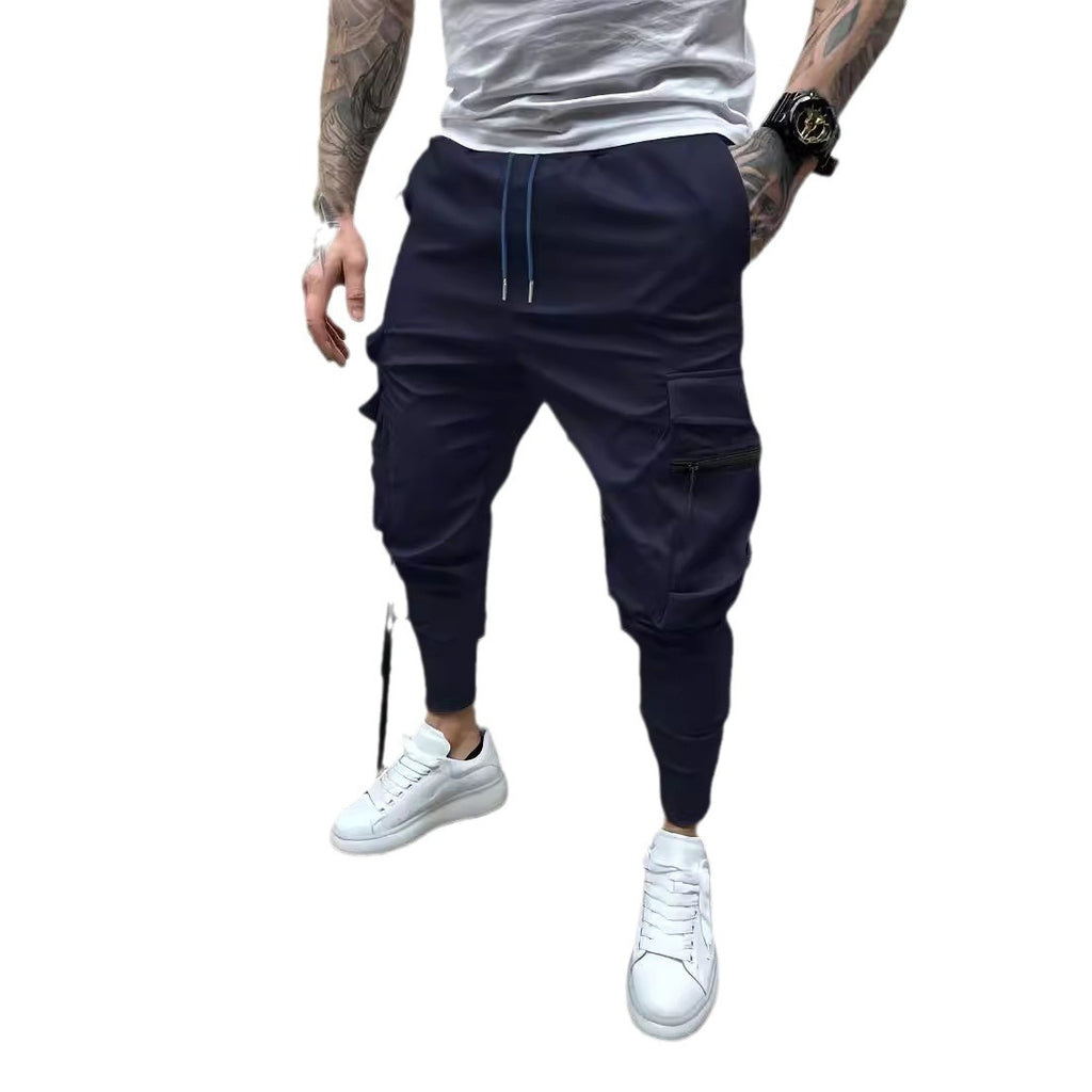 Men's Multi-Pocket Hip-Hop Slim Fit Cargo Pants