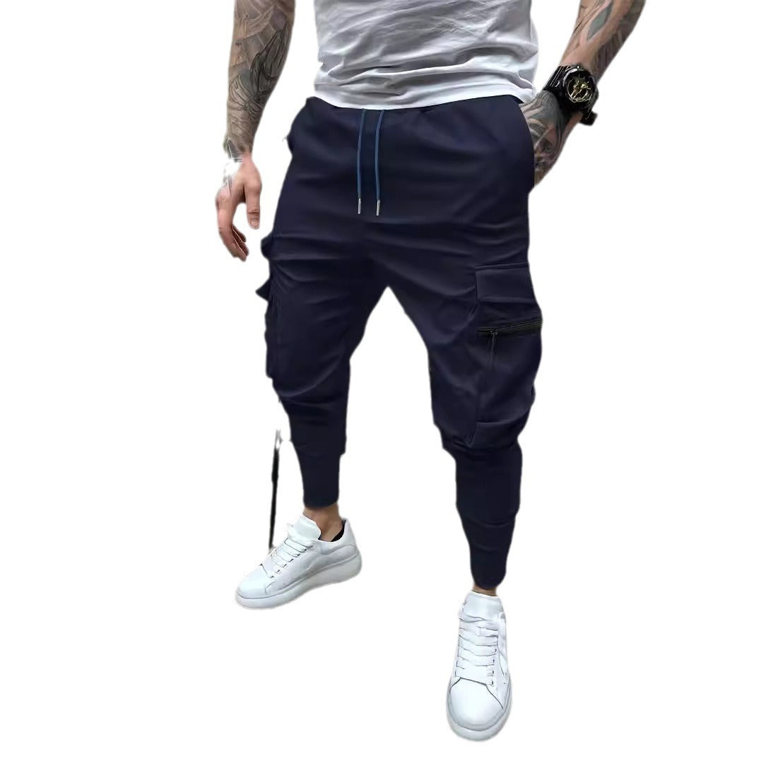 Men's Multi-Pocket Hip-Hop Slim Fit Cargo Pants