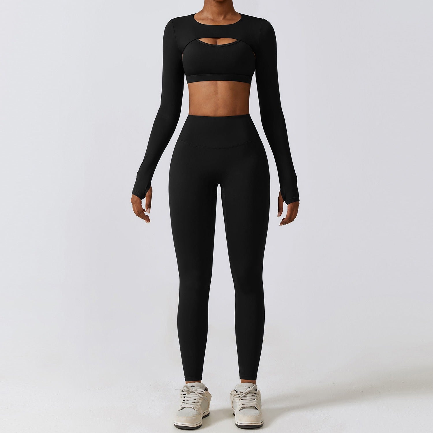 Women's 3-Piece Yoga Fitness Set — Bra, Camisole & Pants