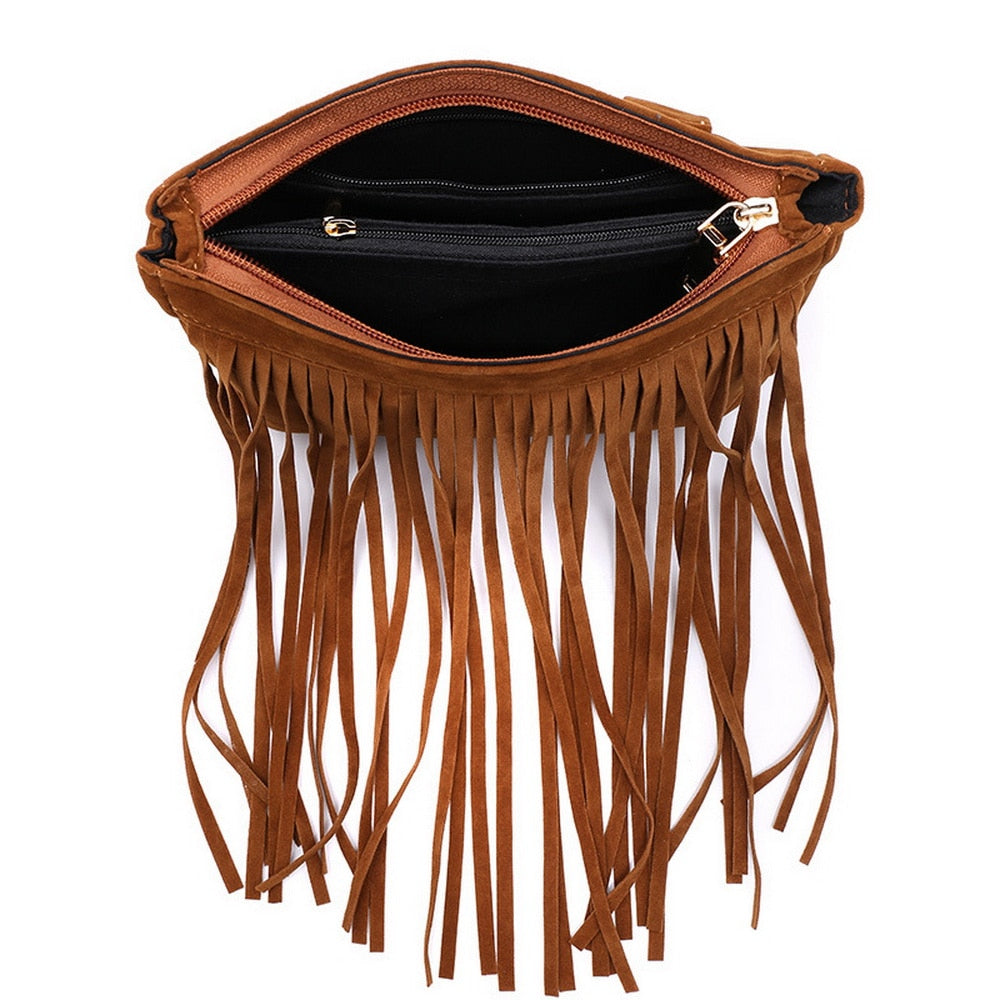 Vintage Tassel Waist Pack