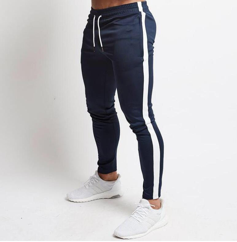 Men's Slim Fit Ankle Strap Fitness Pants