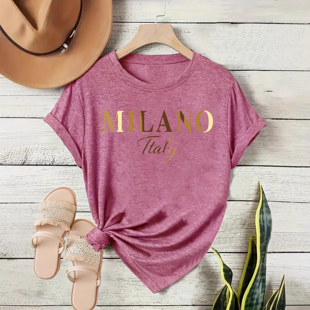 Women's Milano Print Short-Sleeve T-Shirt