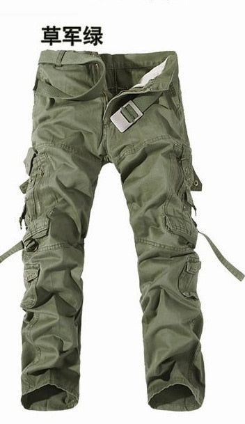 Men's Multi-Pocket Military Cargo Pants