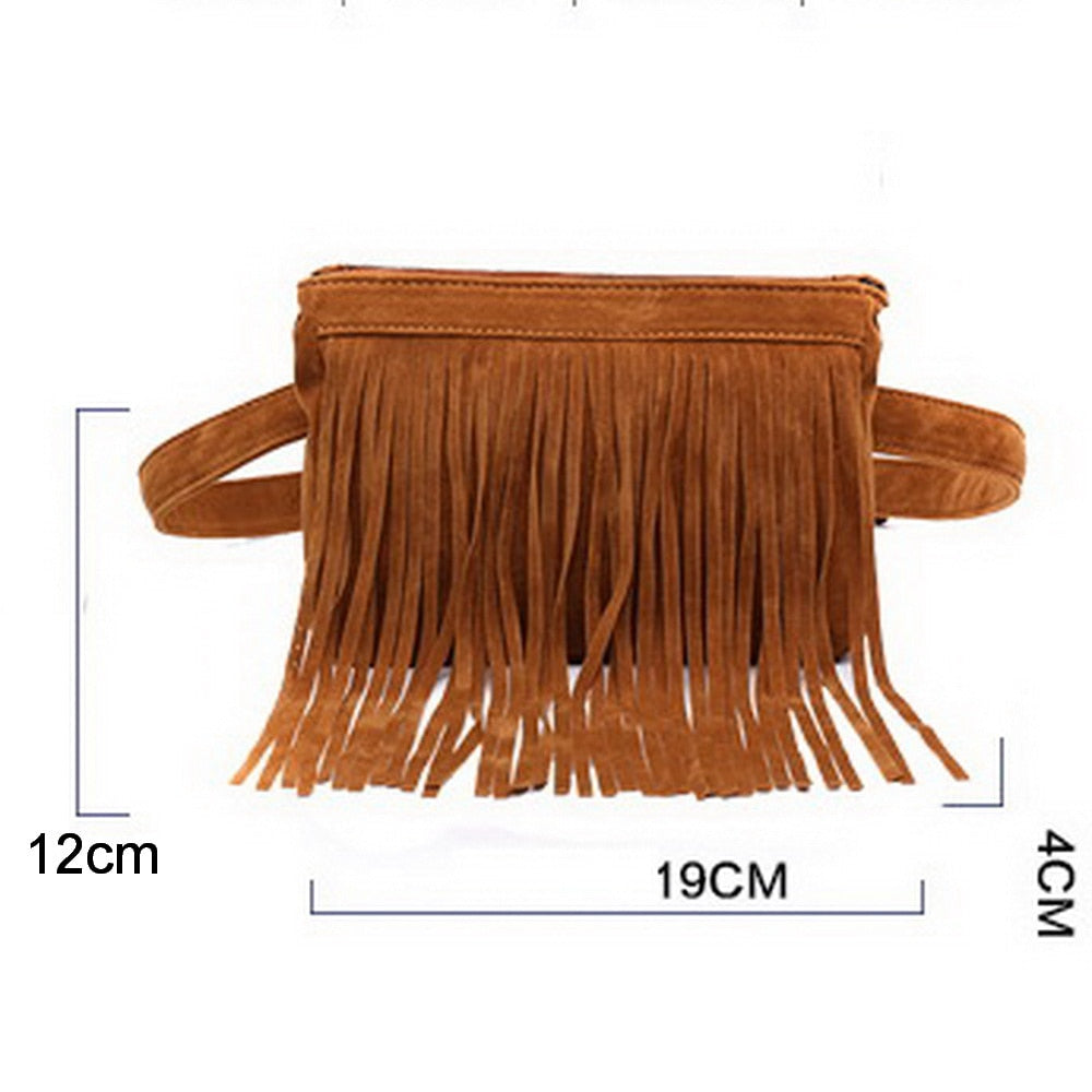 Vintage Tassel Waist Pack
