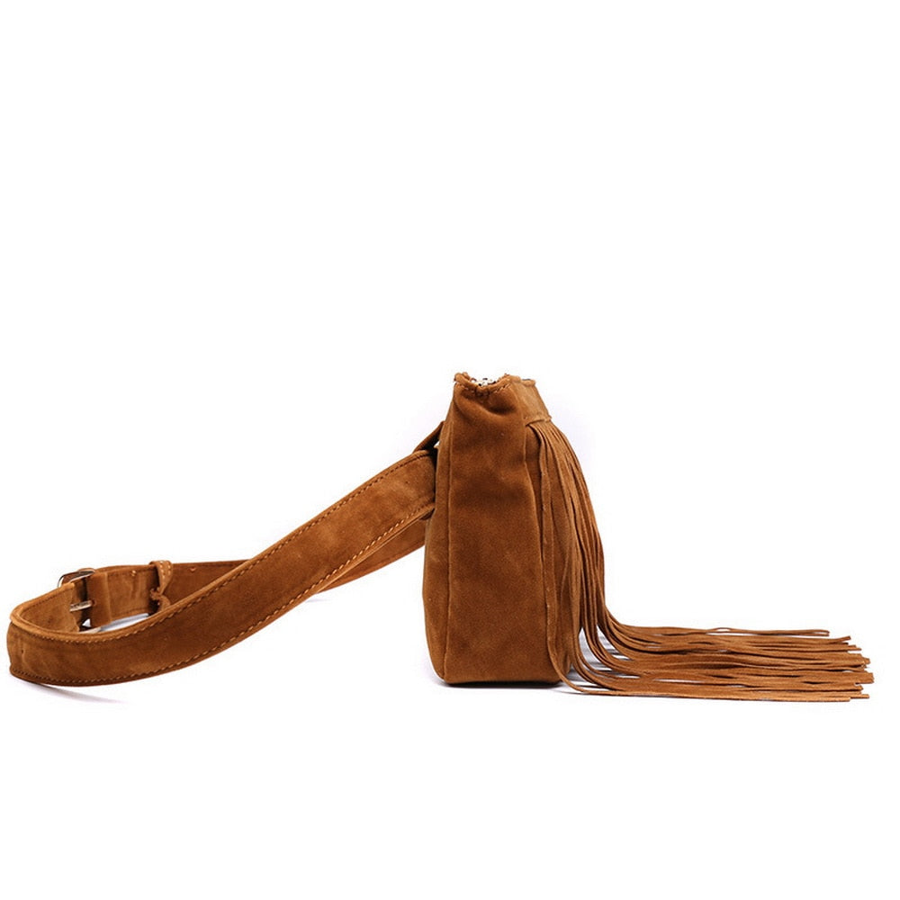 Vintage Tassel Waist Pack