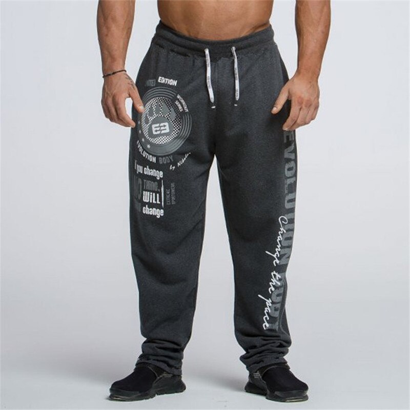 Men's Cotton Soft Harem Jogger Sweatpants – Gym Training Running Pants